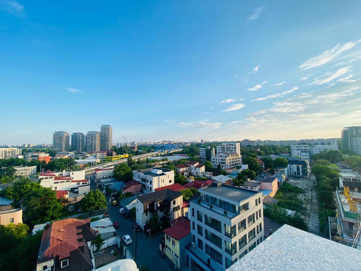 Soho Apartment - City View With Rooftop Garden Bucureşti Eksteriør bilde